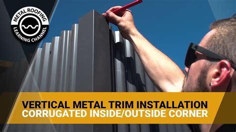 corner sheet metal trim|metal building inside corner trim.